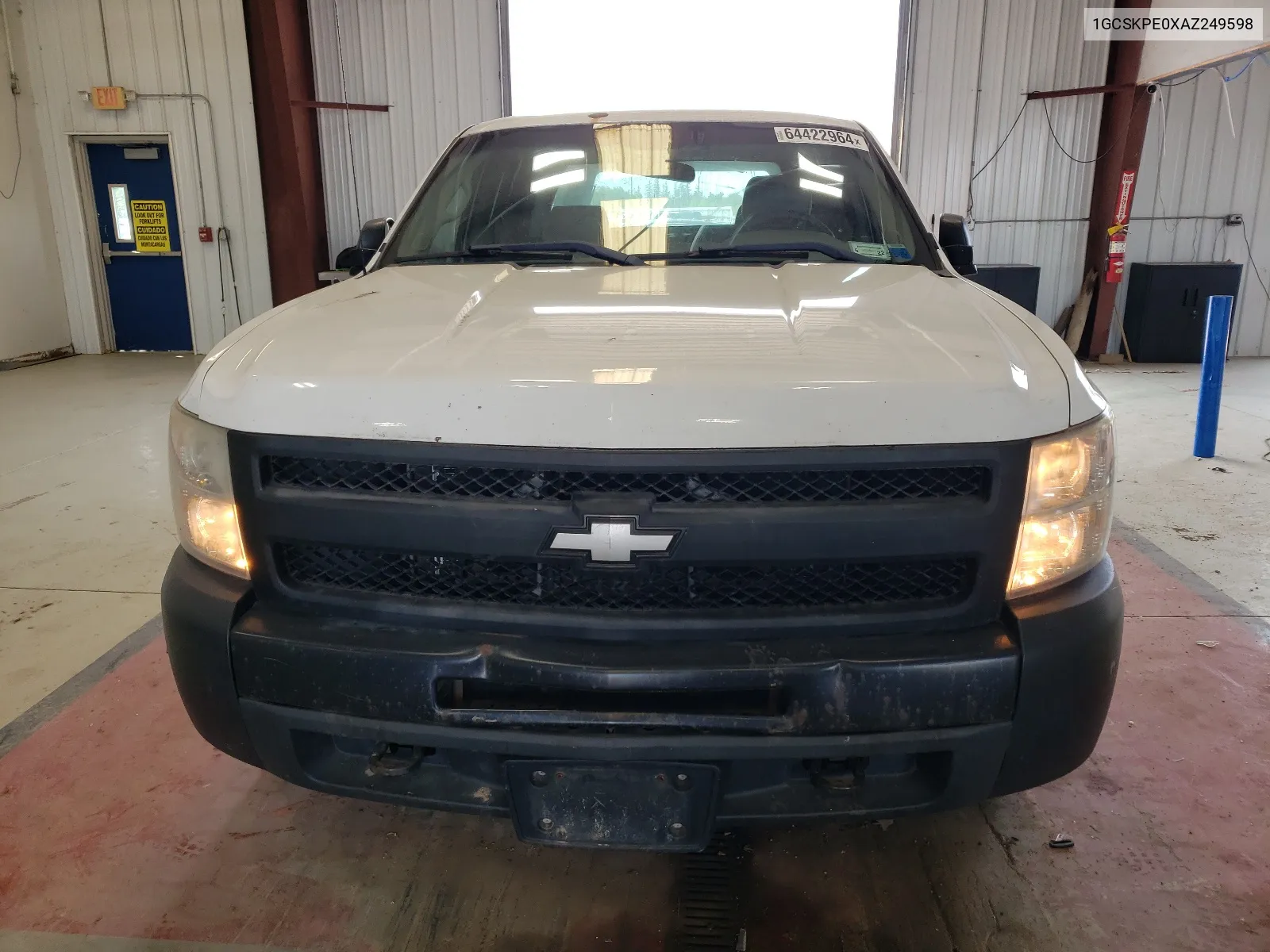 2010 Chevrolet Silverado K1500 VIN: 1GCSKPE0XAZ249598 Lot: 64422964