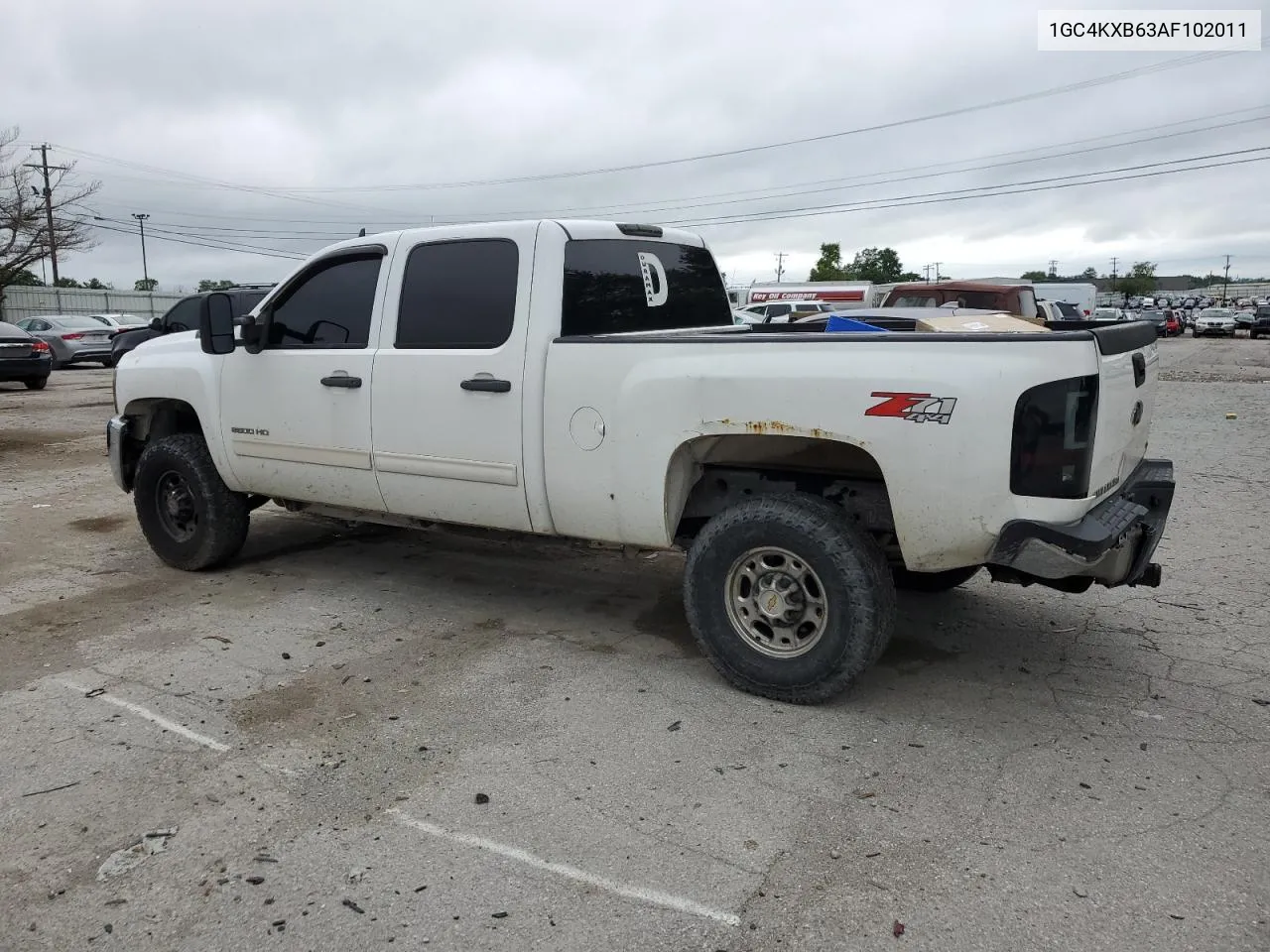 1GC4KXB63AF102011 2010 Chevrolet Silverado K2500 Heavy Duty Lt