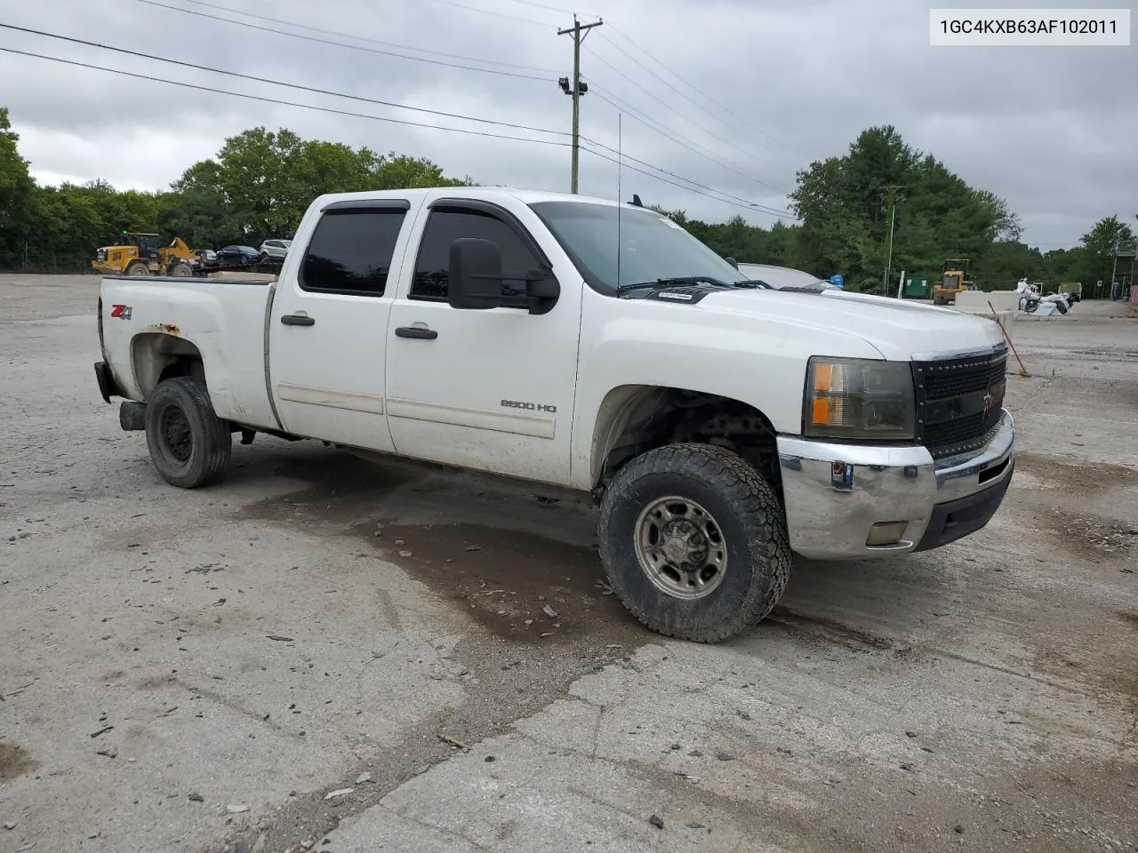 1GC4KXB63AF102011 2010 Chevrolet Silverado K2500 Heavy Duty Lt