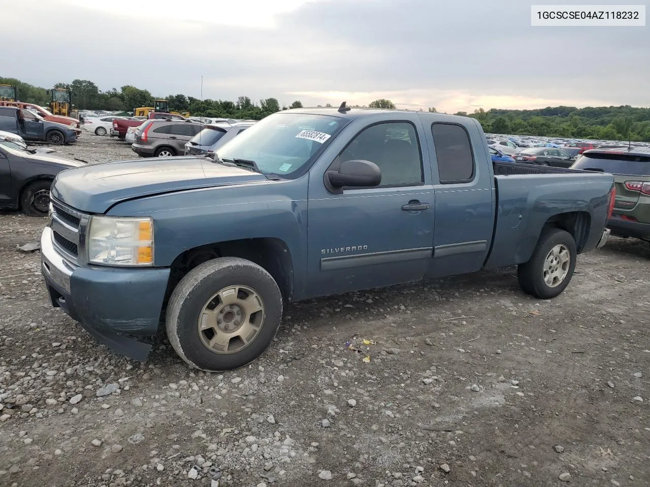 2010 Chevrolet Silverado C1500 Lt VIN: 1GCSCSE04AZ118232 Lot: 65582814