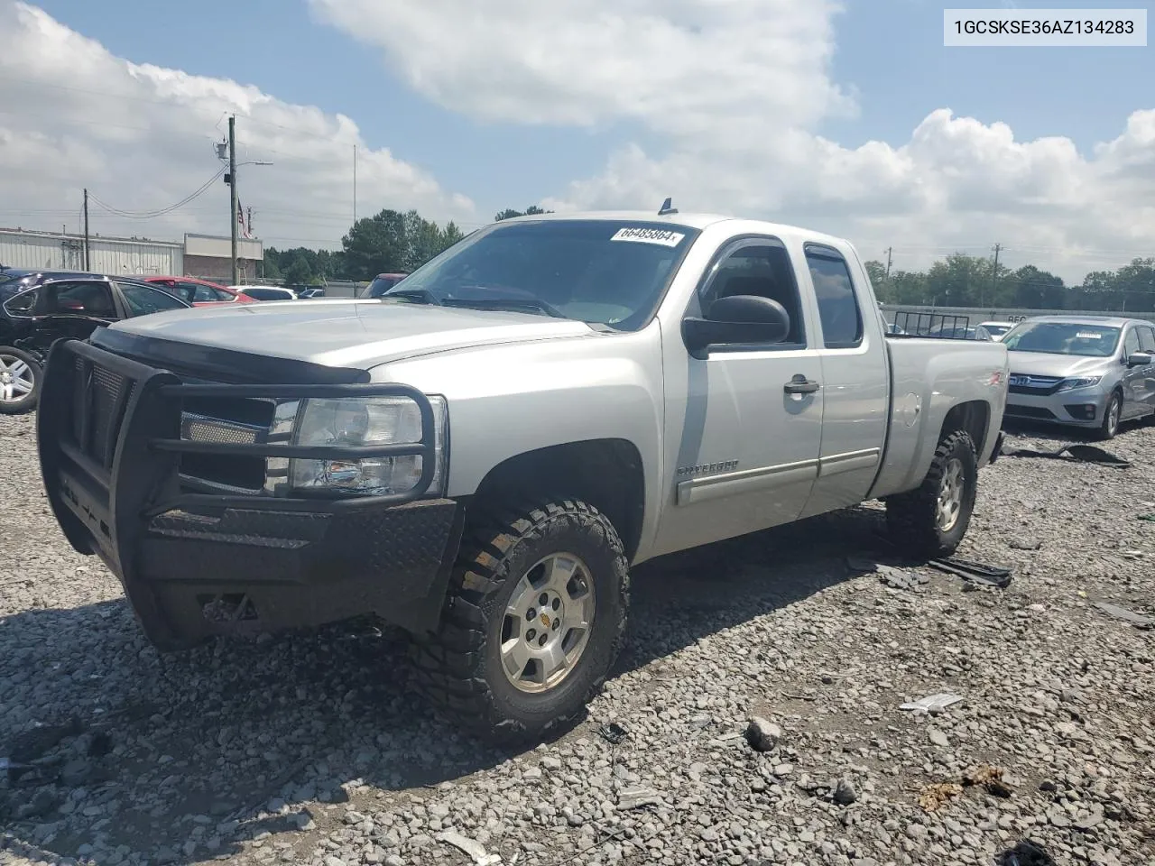 1GCSKSE36AZ134283 2010 Chevrolet Silverado K1500 Lt