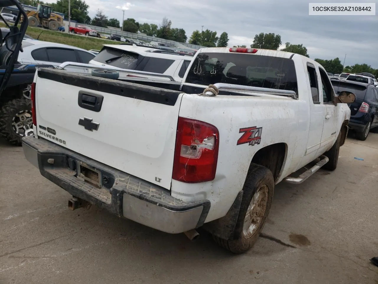 2010 Chevrolet Silverado K1500 Lt VIN: 1GCSKSE32AZ108442 Lot: 66859294