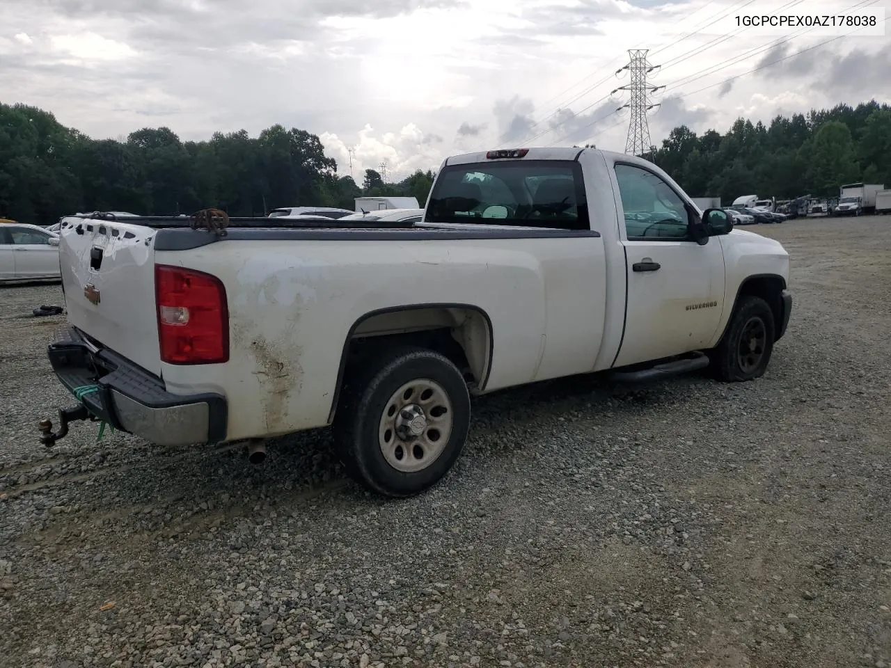 2010 Chevrolet Silverado C1500 VIN: 1GCPCPEX0AZ178038 Lot: 67154924