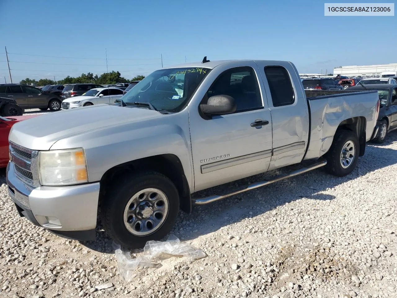 1GCSCSEA8AZ123006 2010 Chevrolet Silverado C1500 Lt