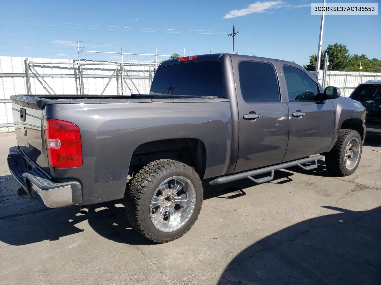 2010 Chevrolet Silverado K1500 Lt VIN: 3GCRKSE37AG186553 Lot: 67488494