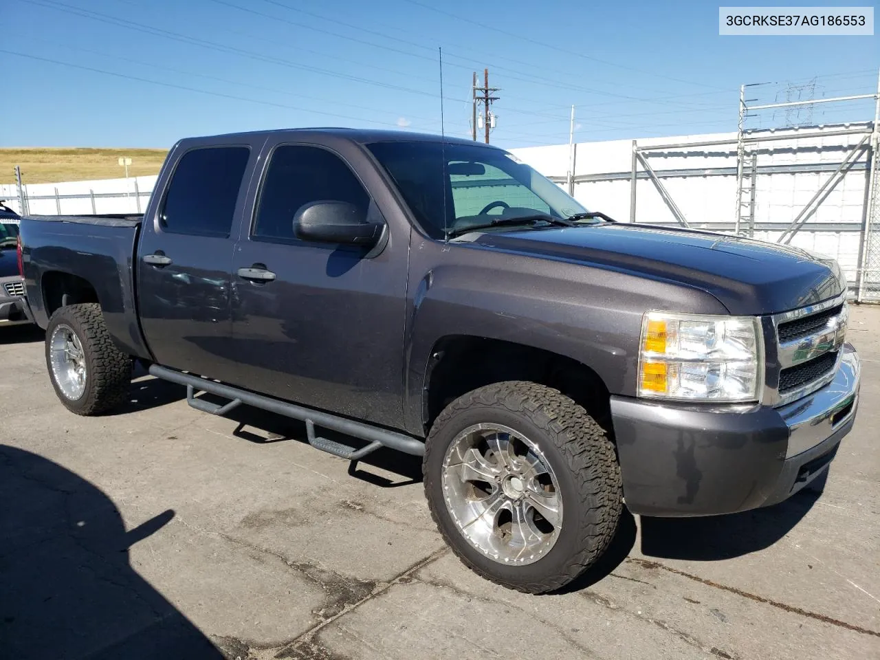 2010 Chevrolet Silverado K1500 Lt VIN: 3GCRKSE37AG186553 Lot: 67488494