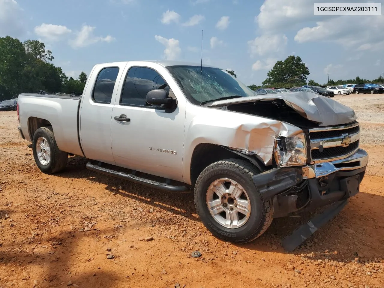 2010 Chevrolet Silverado C1500 VIN: 1GCSCPEX9AZ203111 Lot: 67683804