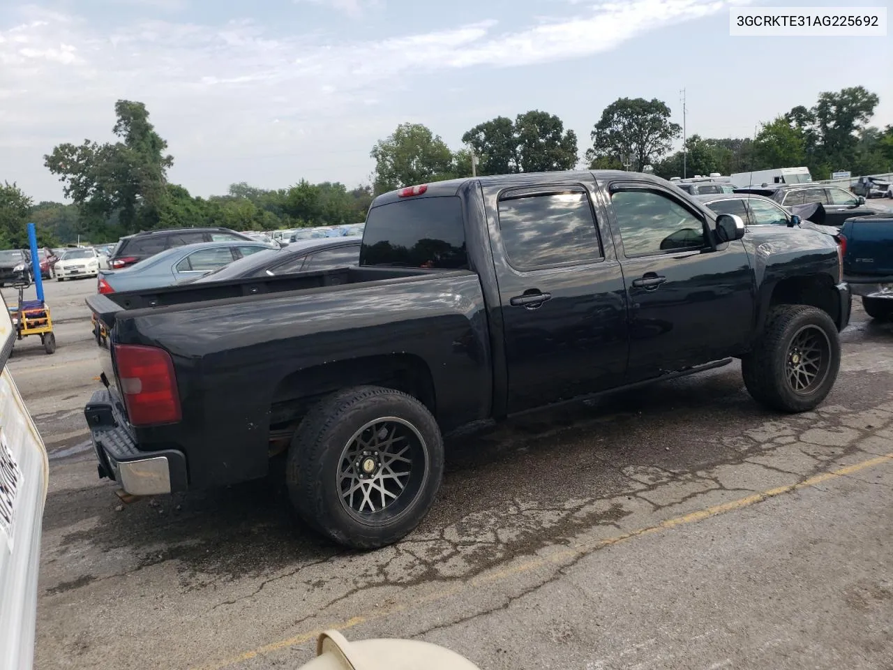 2010 Chevrolet Silverado K1500 Ltz VIN: 3GCRKTE31AG225692 Lot: 67702474