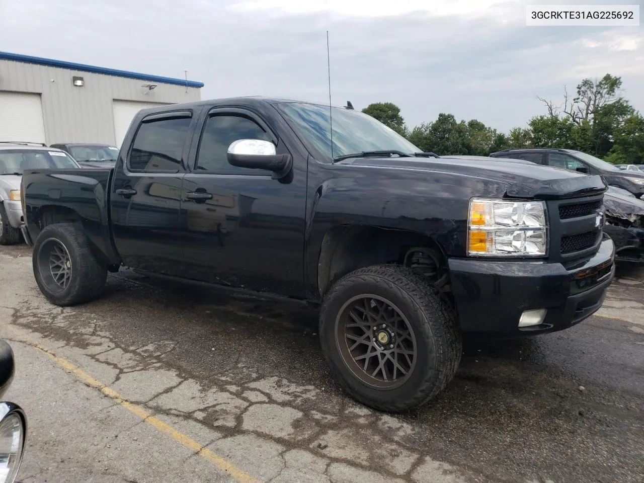 2010 Chevrolet Silverado K1500 Ltz VIN: 3GCRKTE31AG225692 Lot: 67702474