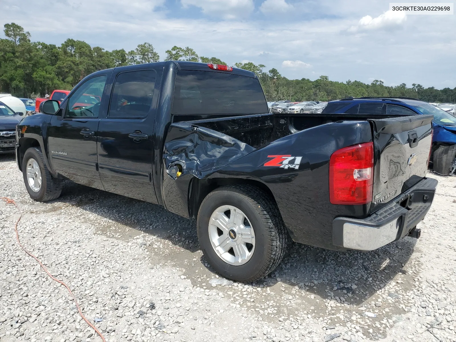 2010 Chevrolet Silverado K1500 Ltz VIN: 3GCRKTE30AG229698 Lot: 68230674