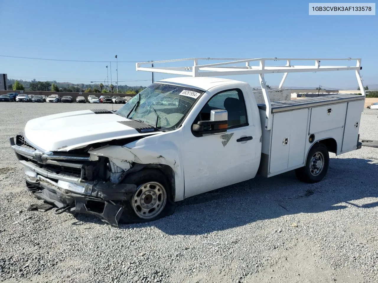 2010 Chevrolet Silverado C2500 Heavy Duty VIN: 1GB3CVBK3AF133578 Lot: 68261954