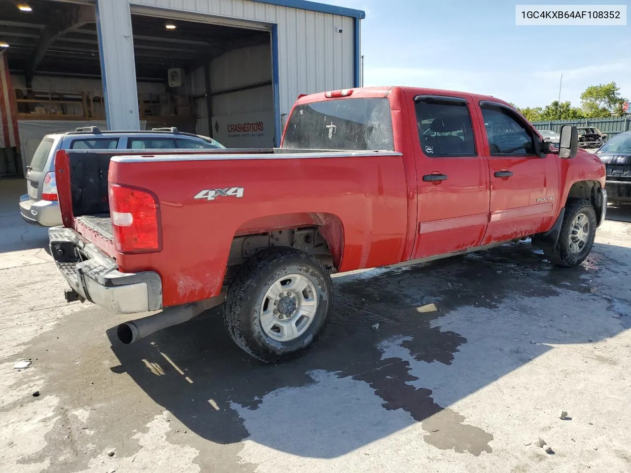 2010 Chevrolet Silverado K2500 Heavy Duty Lt VIN: 1GC4KXB64AF108352 Lot: 68359964