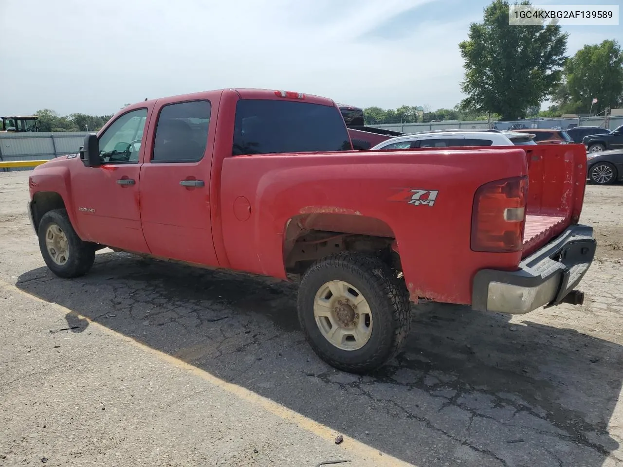 2010 Chevrolet Silverado K2500 Heavy Duty Lt VIN: 1GC4KXBG2AF139589 Lot: 68673784