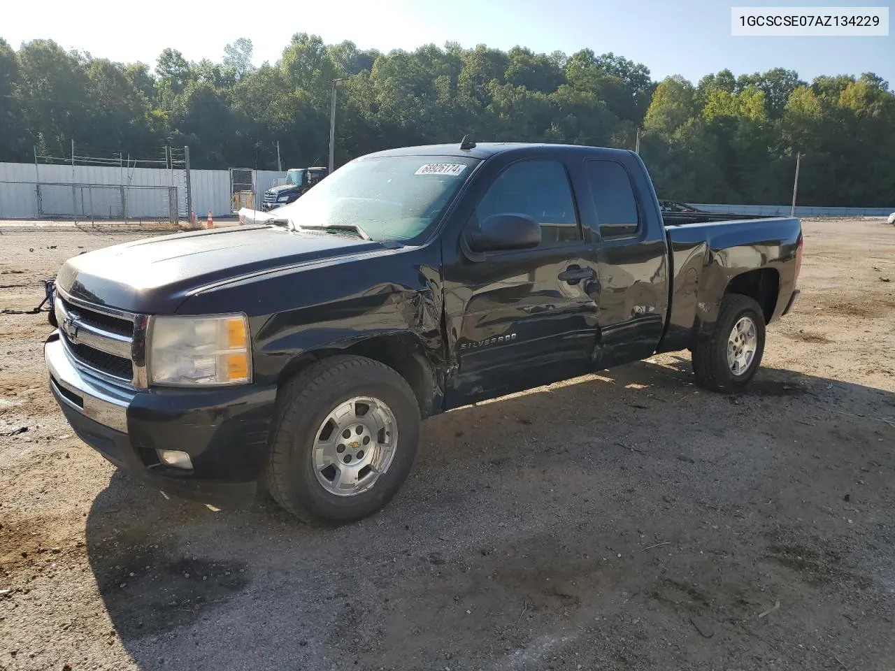 2010 Chevrolet Silverado C1500 Lt VIN: 1GCSCSE07AZ134229 Lot: 68926174