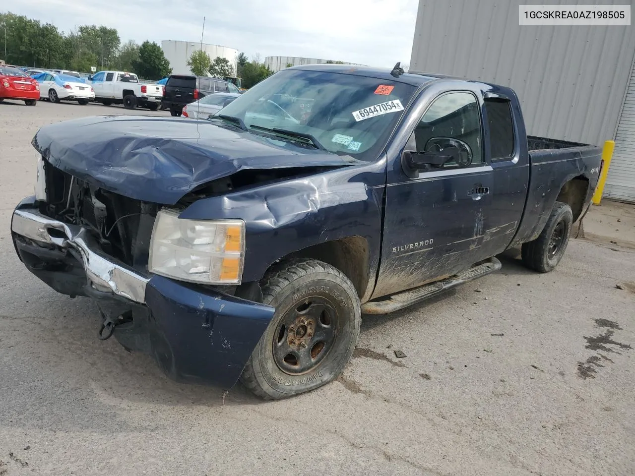 2010 Chevrolet Silverado K1500 Ls VIN: 1GCSKREA0AZ198505 Lot: 69447054