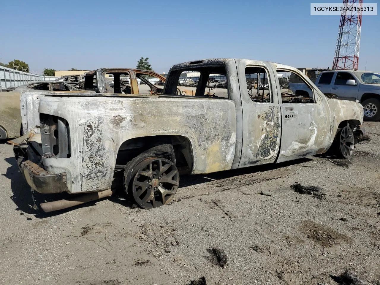 2010 Chevrolet Silverado K1500 Lt VIN: 1GCYKSE24AZ155313 Lot: 69612884