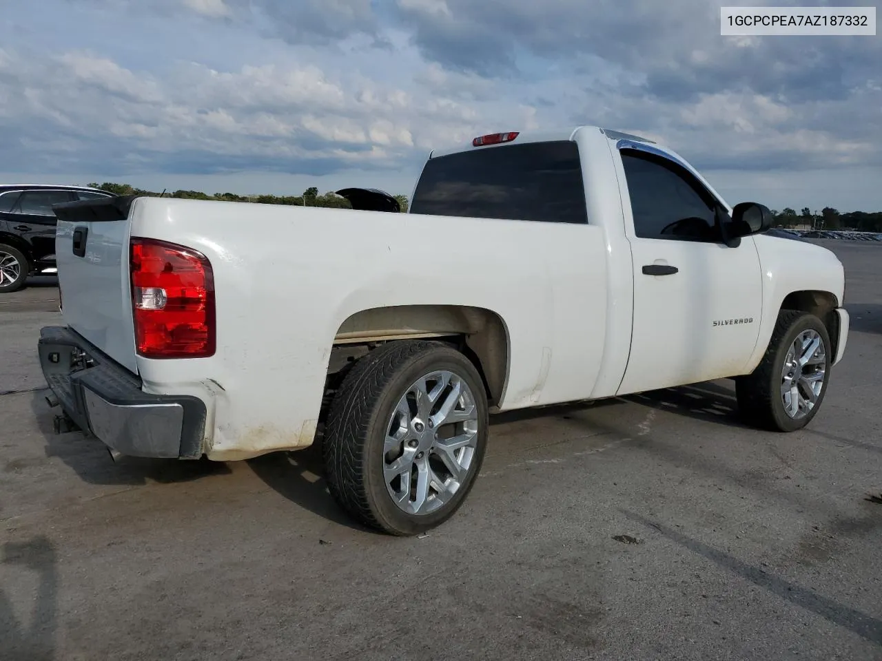 2010 Chevrolet Silverado C1500 VIN: 1GCPCPEA7AZ187332 Lot: 69673694