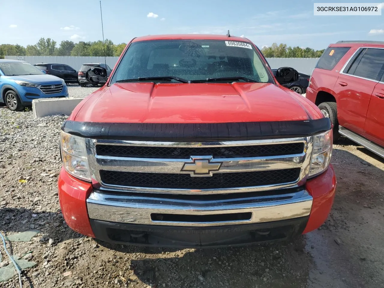 3GCRKSE31AG106972 2010 Chevrolet Silverado K1500 Lt