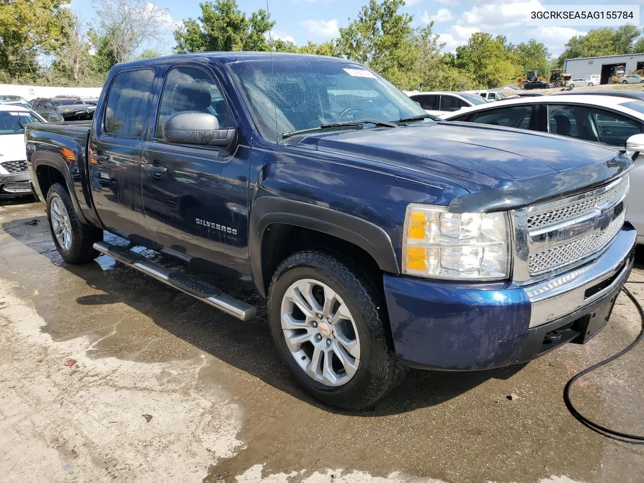 2010 Chevrolet Silverado K1500 Lt VIN: 3GCRKSEA5AG155784 Lot: 70193104