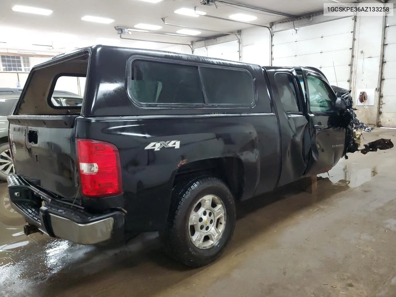 2010 Chevrolet Silverado K1500 VIN: 1GCSKPE36AZ133258 Lot: 70256444