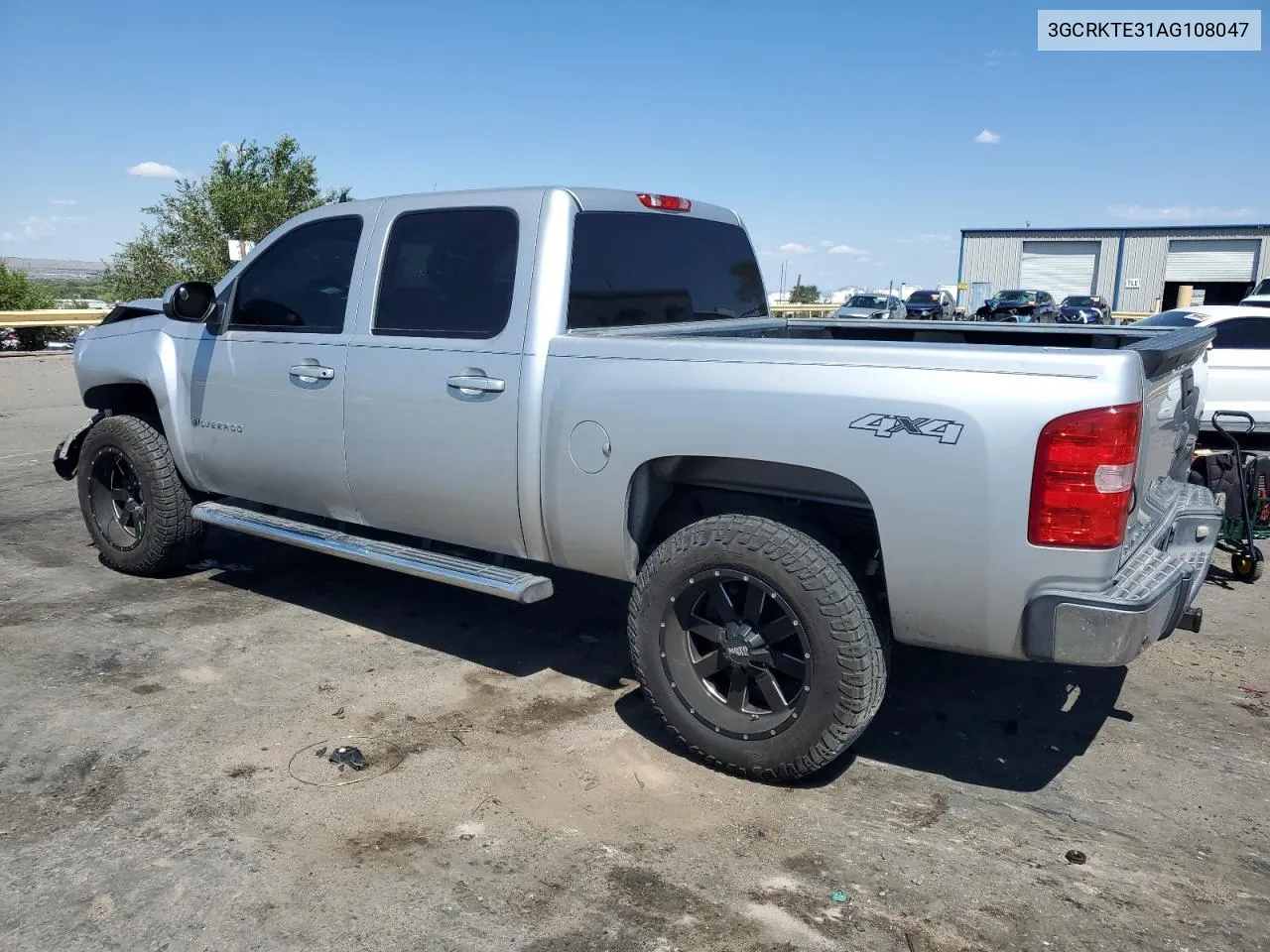 2010 Chevrolet Silverado K1500 Ltz VIN: 3GCRKTE31AG108047 Lot: 70409374