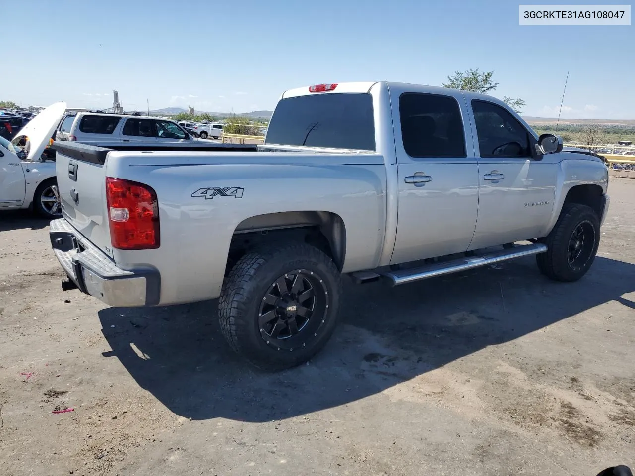 2010 Chevrolet Silverado K1500 Ltz VIN: 3GCRKTE31AG108047 Lot: 70409374