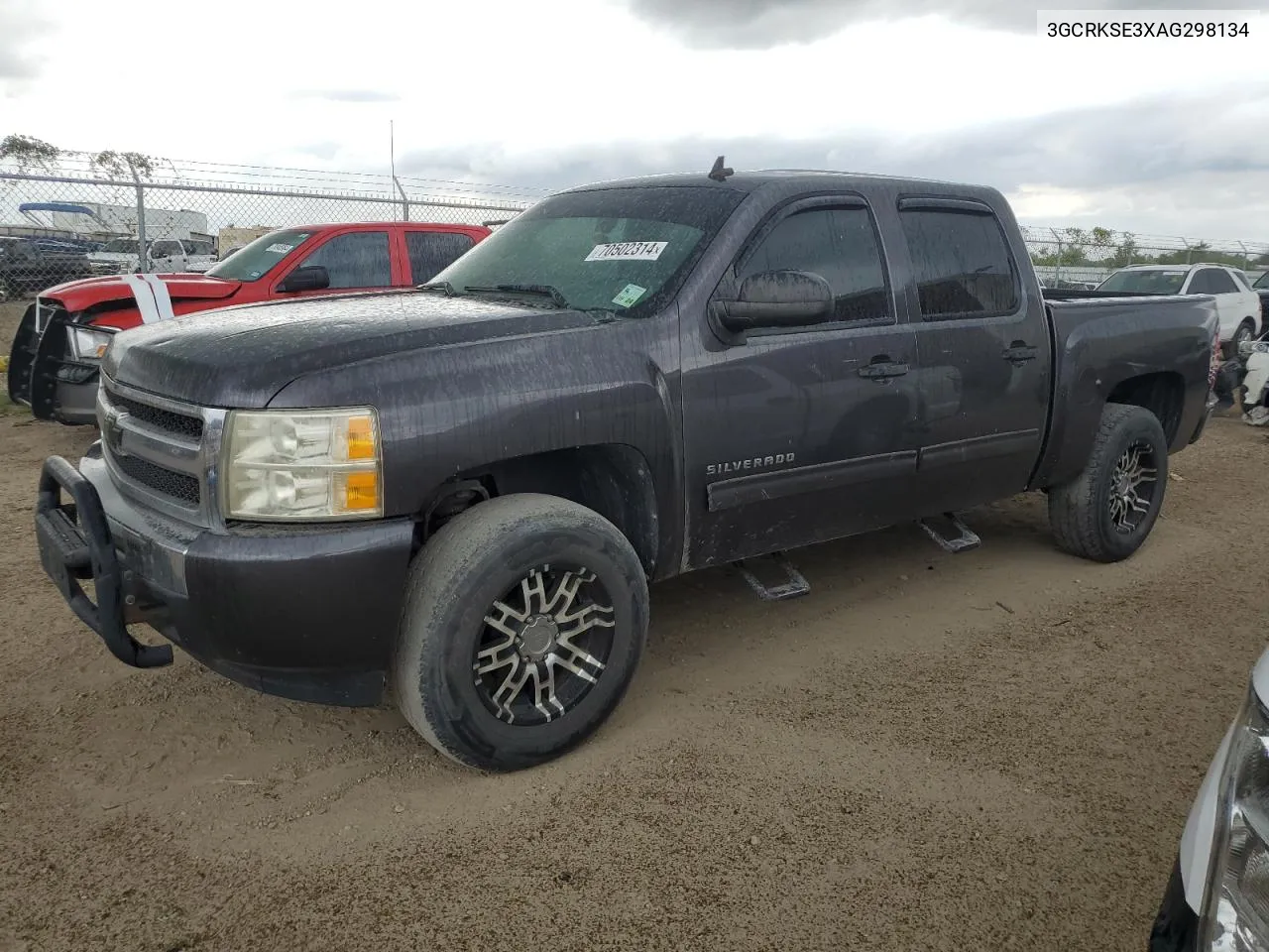 2010 Chevrolet Silverado K1500 Lt VIN: 3GCRKSE3XAG298134 Lot: 70502314