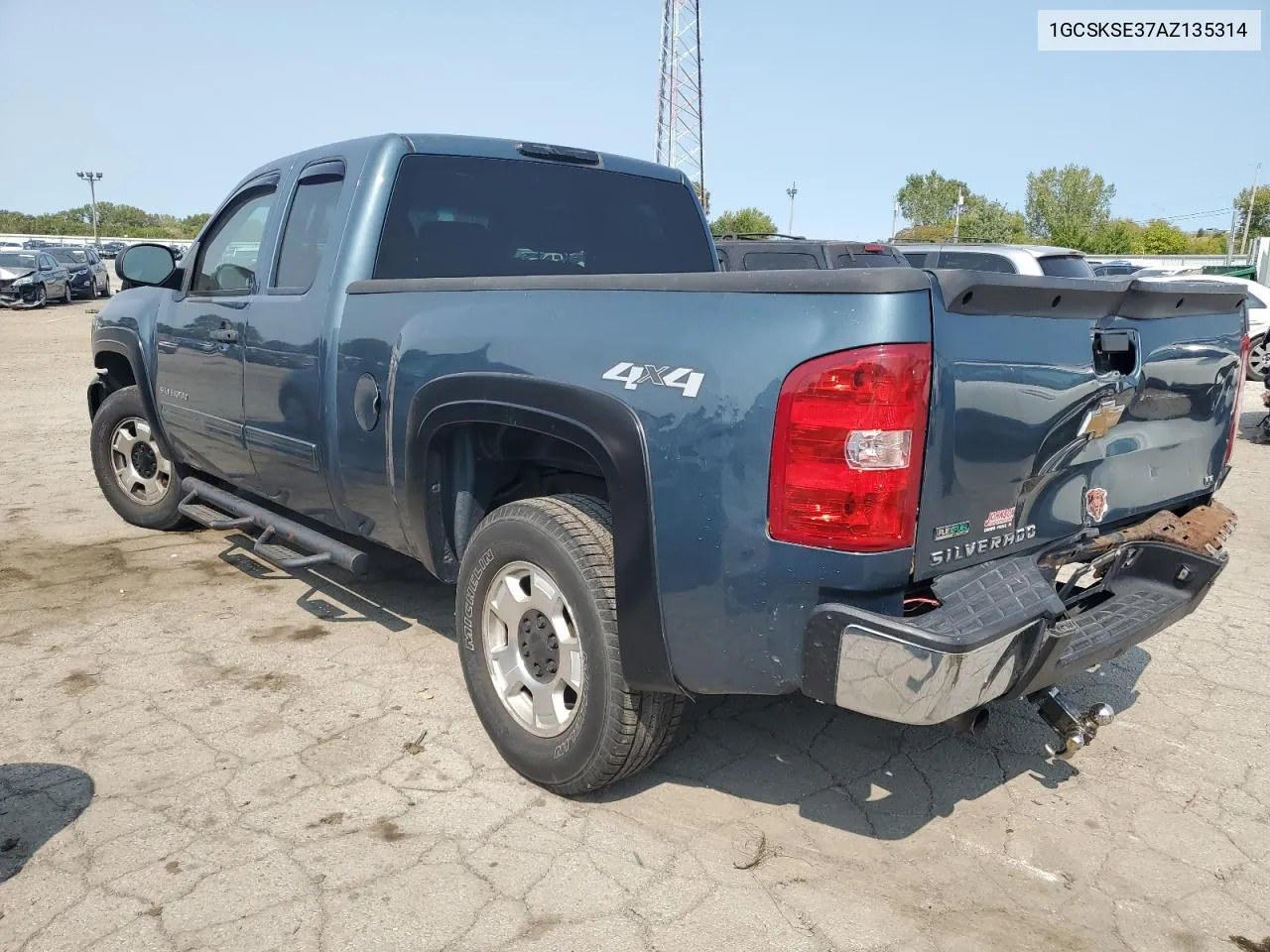 1GCSKSE37AZ135314 2010 Chevrolet Silverado K1500 Lt