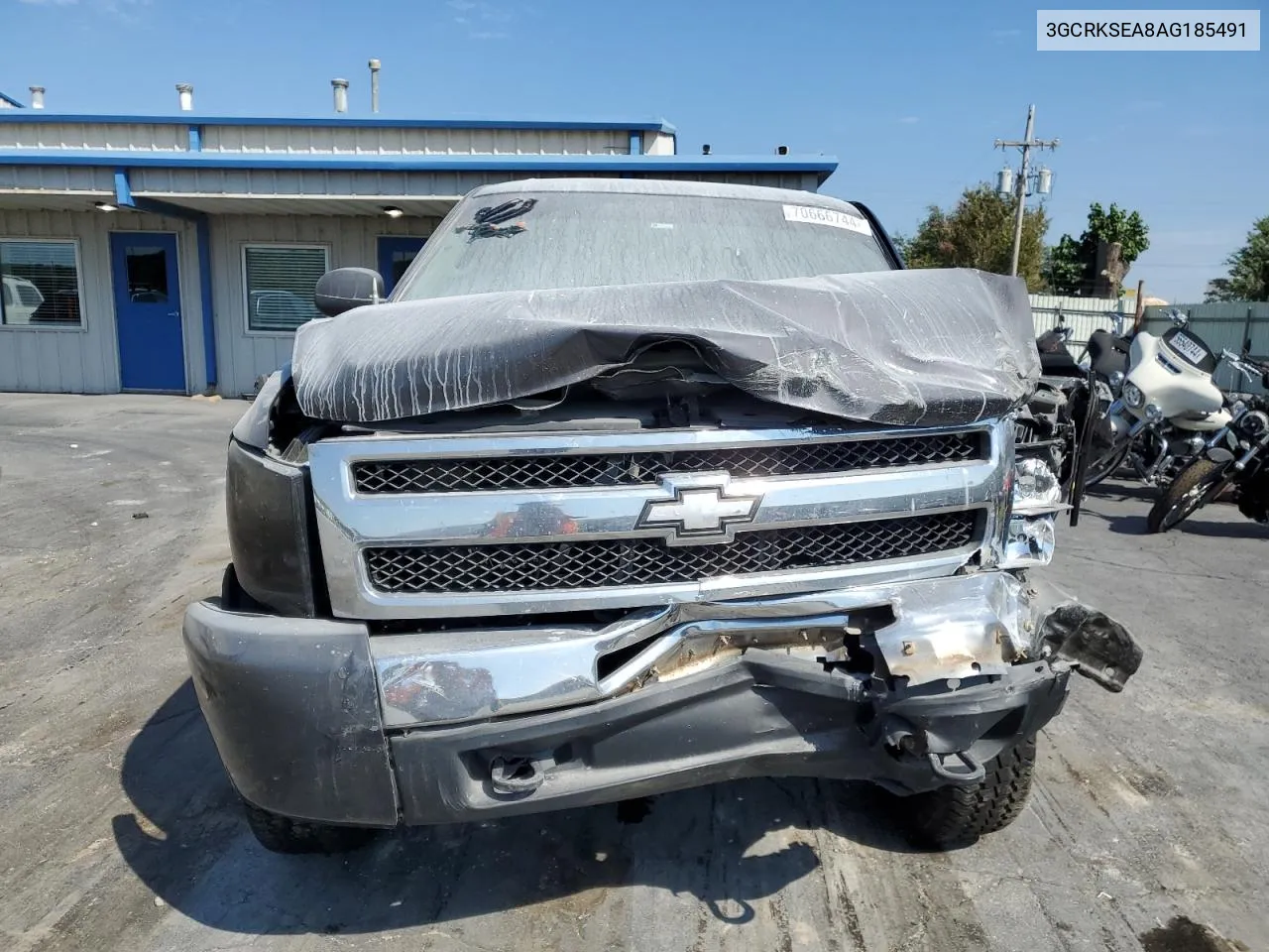 2010 Chevrolet Silverado K1500 Lt VIN: 3GCRKSEA8AG185491 Lot: 70666744