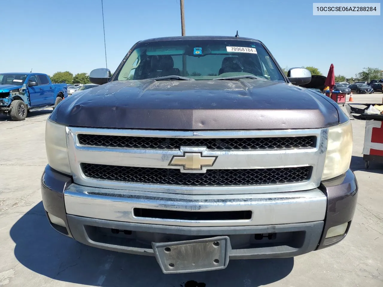 2010 Chevrolet Silverado C1500 Lt VIN: 1GCSCSE06AZ288284 Lot: 70968184