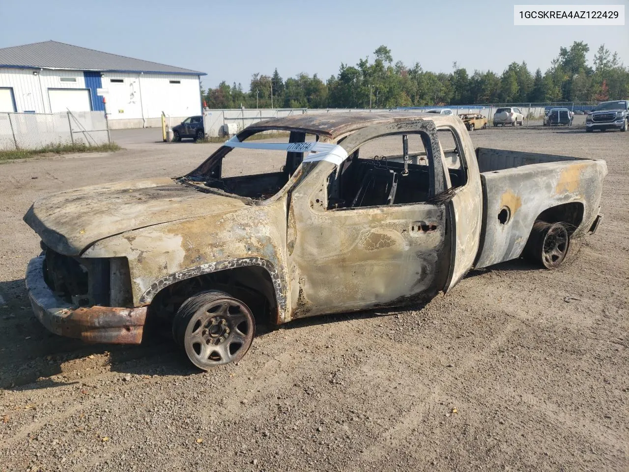 2010 Chevrolet Silverado K1500 Ls VIN: 1GCSKREA4AZ122429 Lot: 71161314