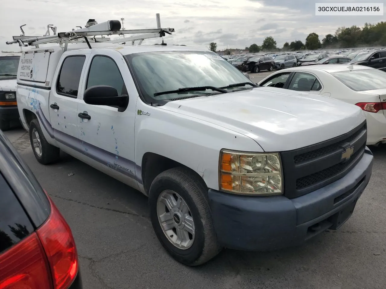 3GCXCUEJ8AG216156 2010 Chevrolet Silverado C1500 Hybrid