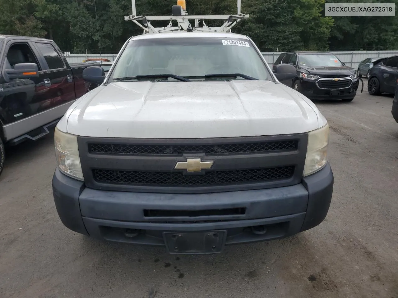 2010 Chevrolet Silverado C1500 Hybrid VIN: 3GCXCUEJXAG272518 Lot: 71201494