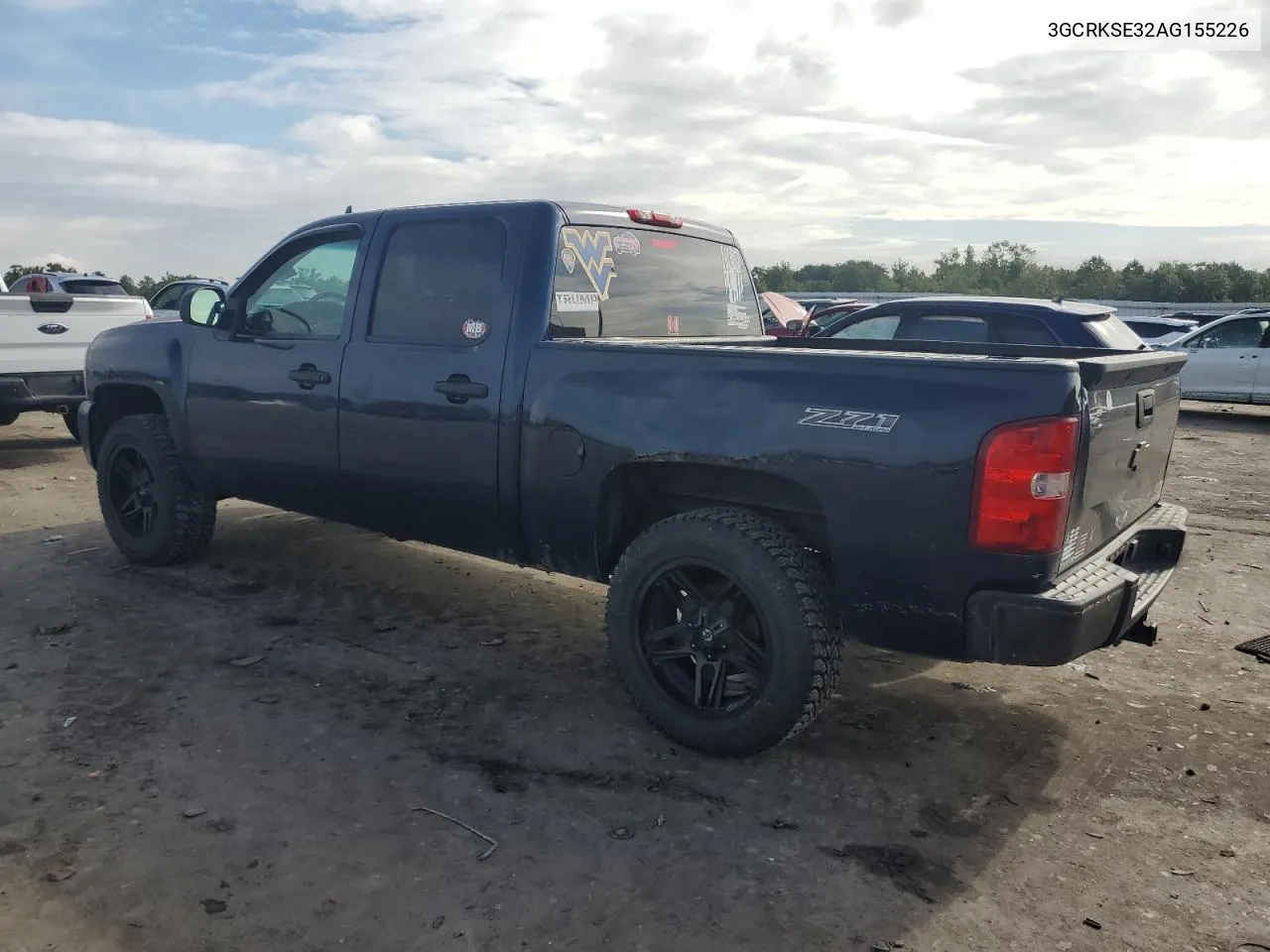 2010 Chevrolet Silverado K1500 Lt VIN: 3GCRKSE32AG155226 Lot: 71277964