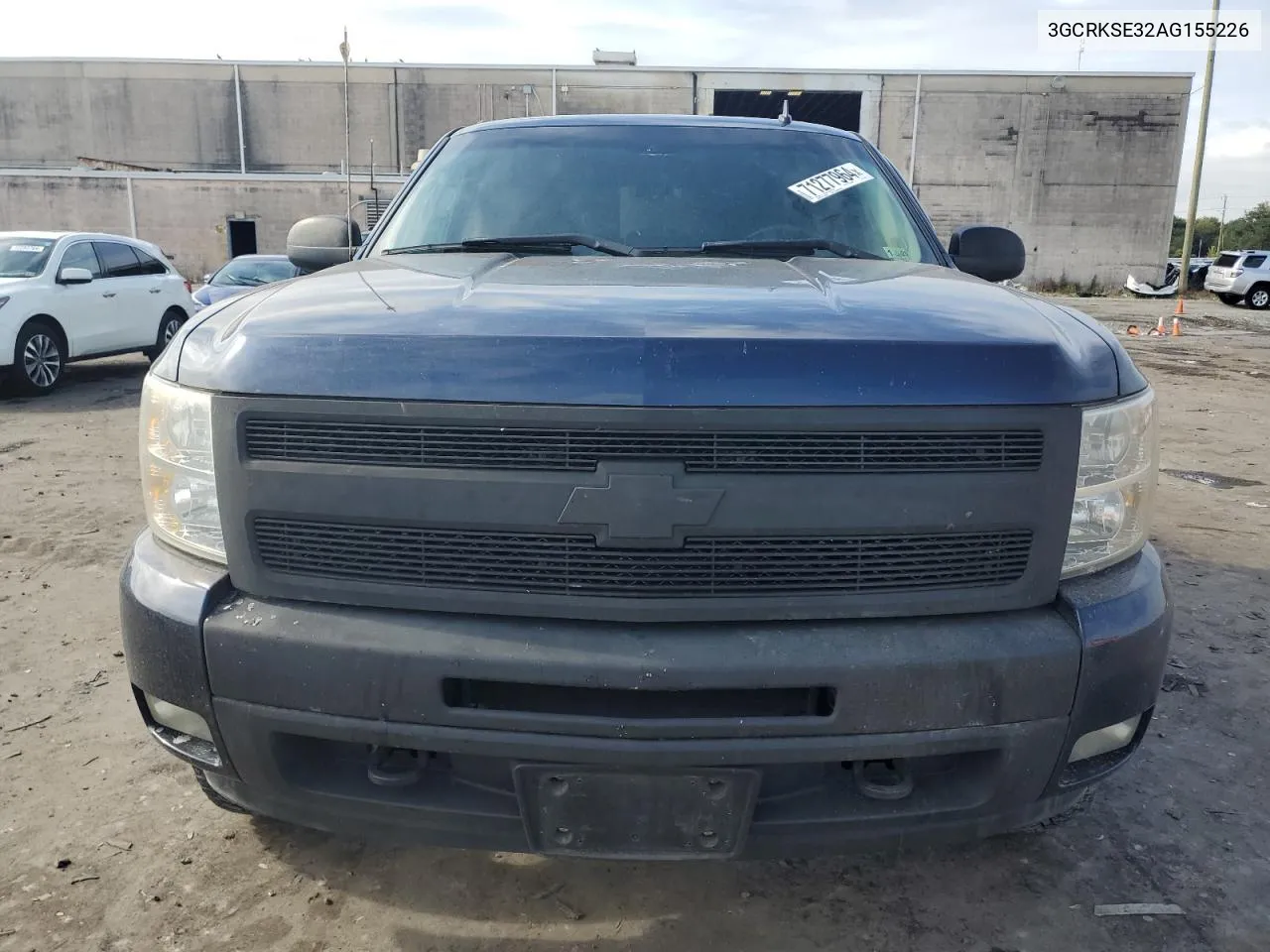 2010 Chevrolet Silverado K1500 Lt VIN: 3GCRKSE32AG155226 Lot: 71277964