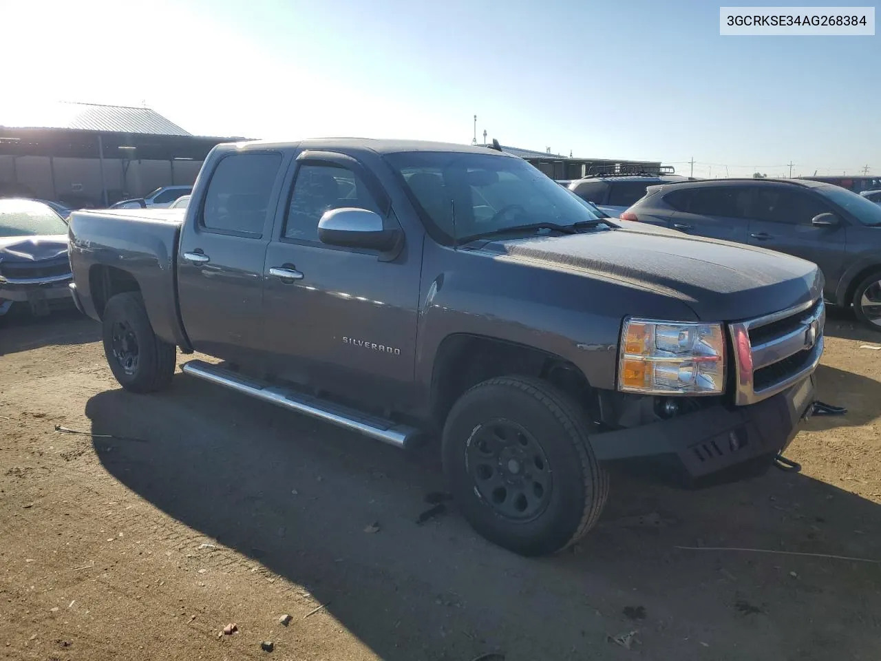 2010 Chevrolet Silverado K1500 Lt VIN: 3GCRKSE34AG268384 Lot: 71318104