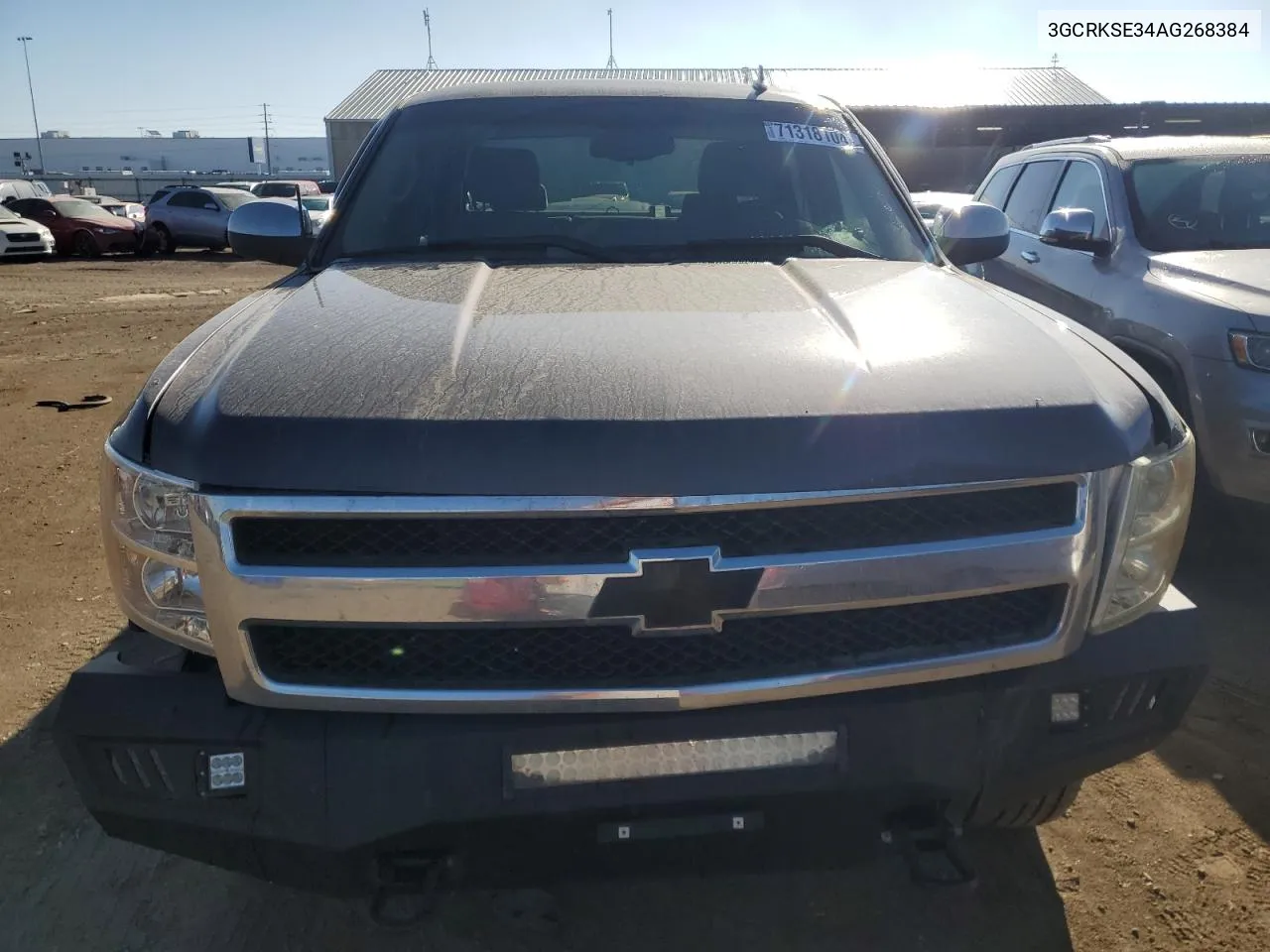 2010 Chevrolet Silverado K1500 Lt VIN: 3GCRKSE34AG268384 Lot: 71318104