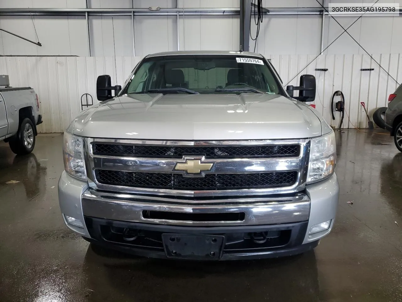 2010 Chevrolet Silverado K1500 Lt VIN: 3GCRKSE35AG195798 Lot: 71559764