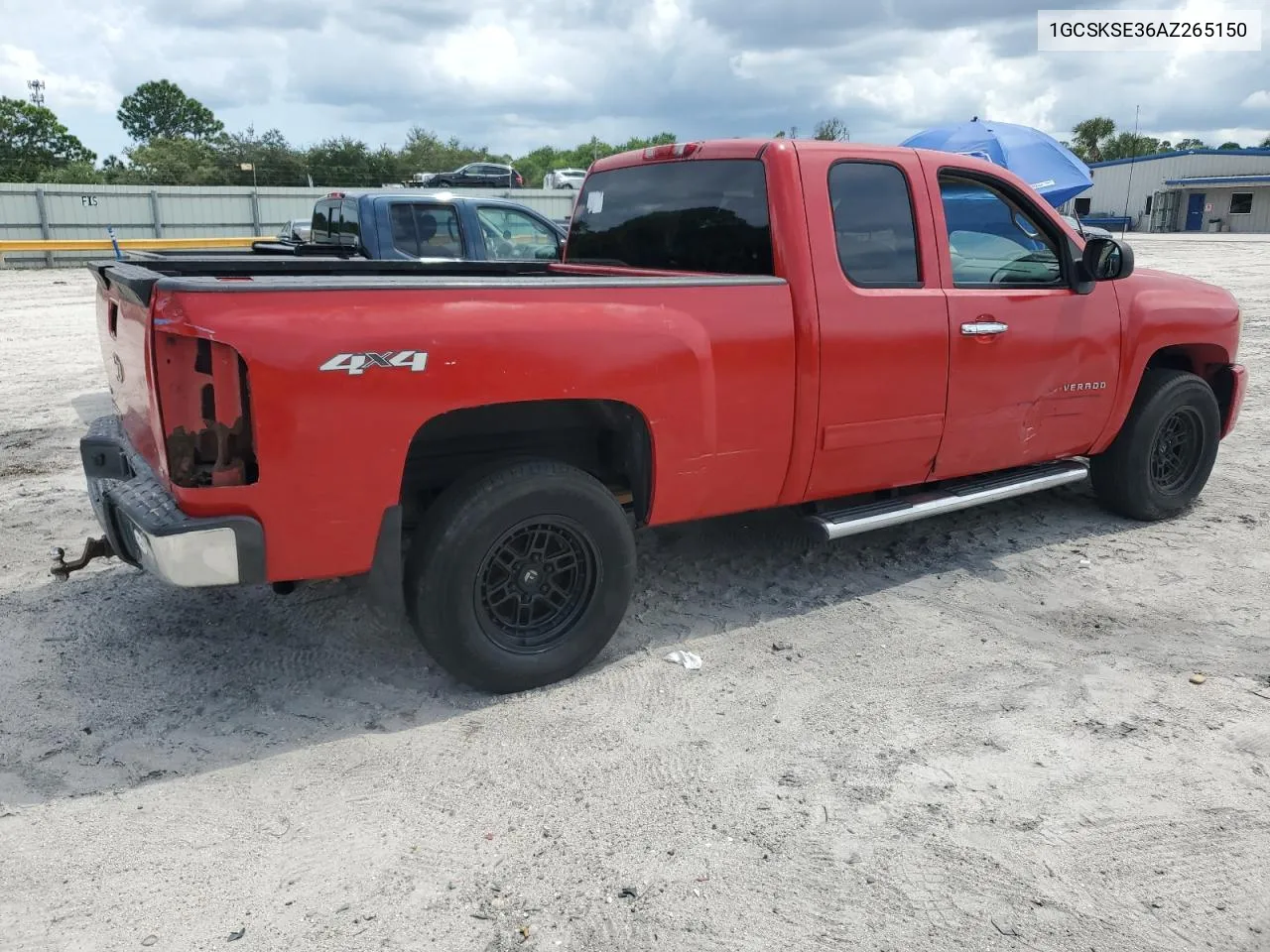 2010 Chevrolet Silverado K1500 Lt VIN: 1GCSKSE36AZ265150 Lot: 71565654