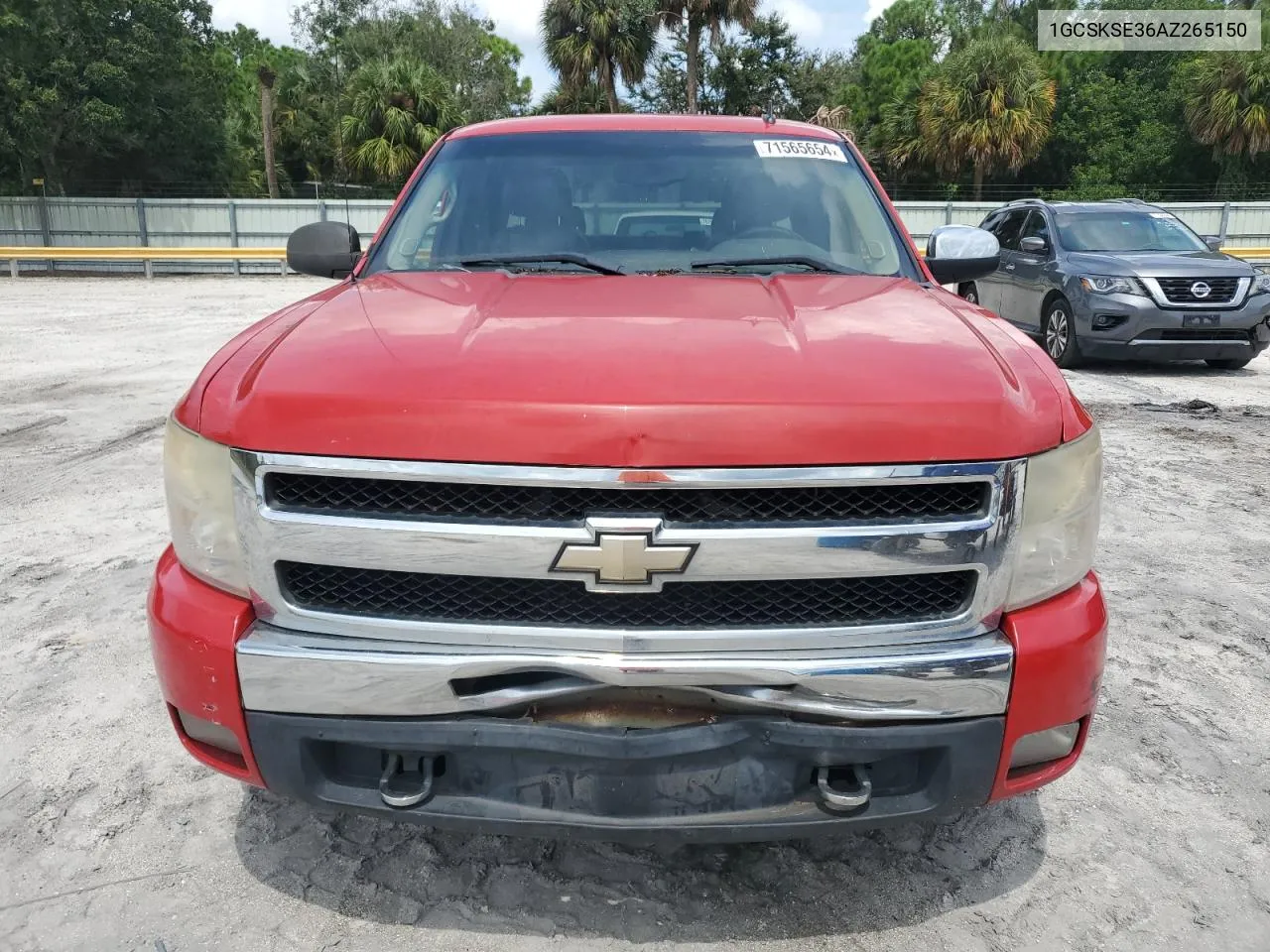 2010 Chevrolet Silverado K1500 Lt VIN: 1GCSKSE36AZ265150 Lot: 71565654