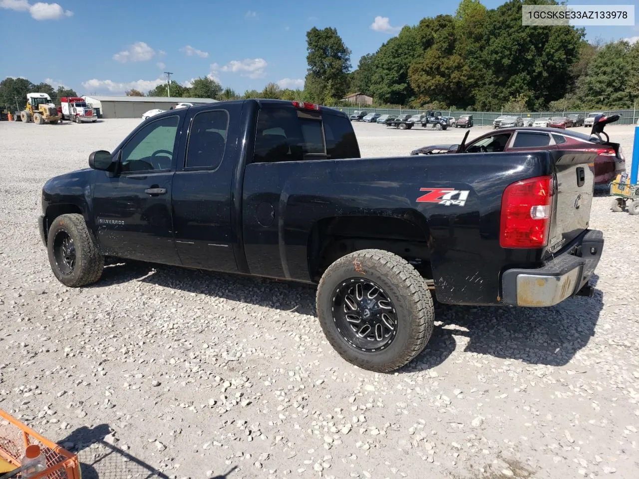 2010 Chevrolet Silverado K1500 Lt VIN: 1GCSKSE33AZ133978 Lot: 71631194