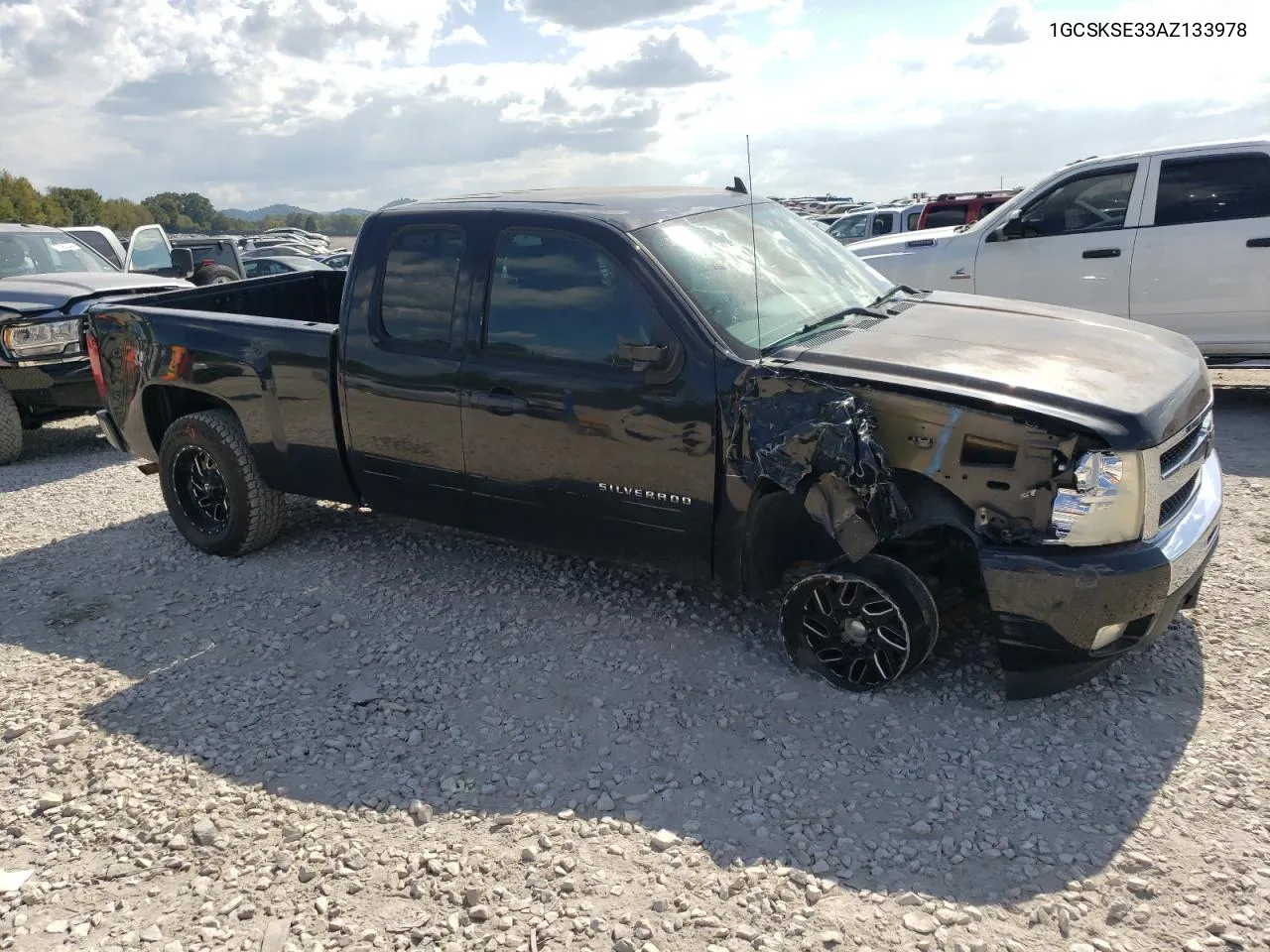 2010 Chevrolet Silverado K1500 Lt VIN: 1GCSKSE33AZ133978 Lot: 71631194