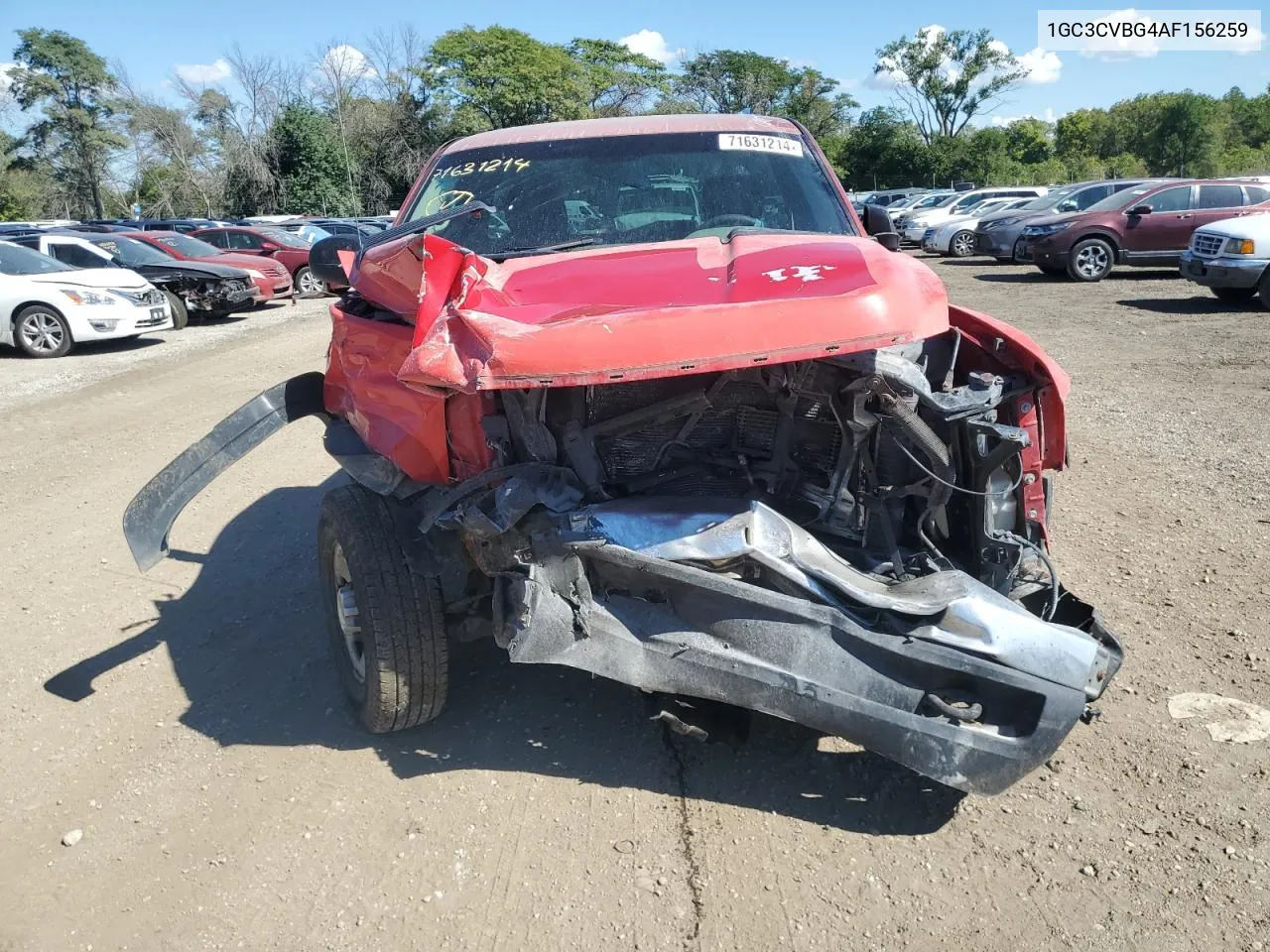 2010 Chevrolet Silverado C2500 Heavy Duty VIN: 1GC3CVBG4AF156259 Lot: 71631214