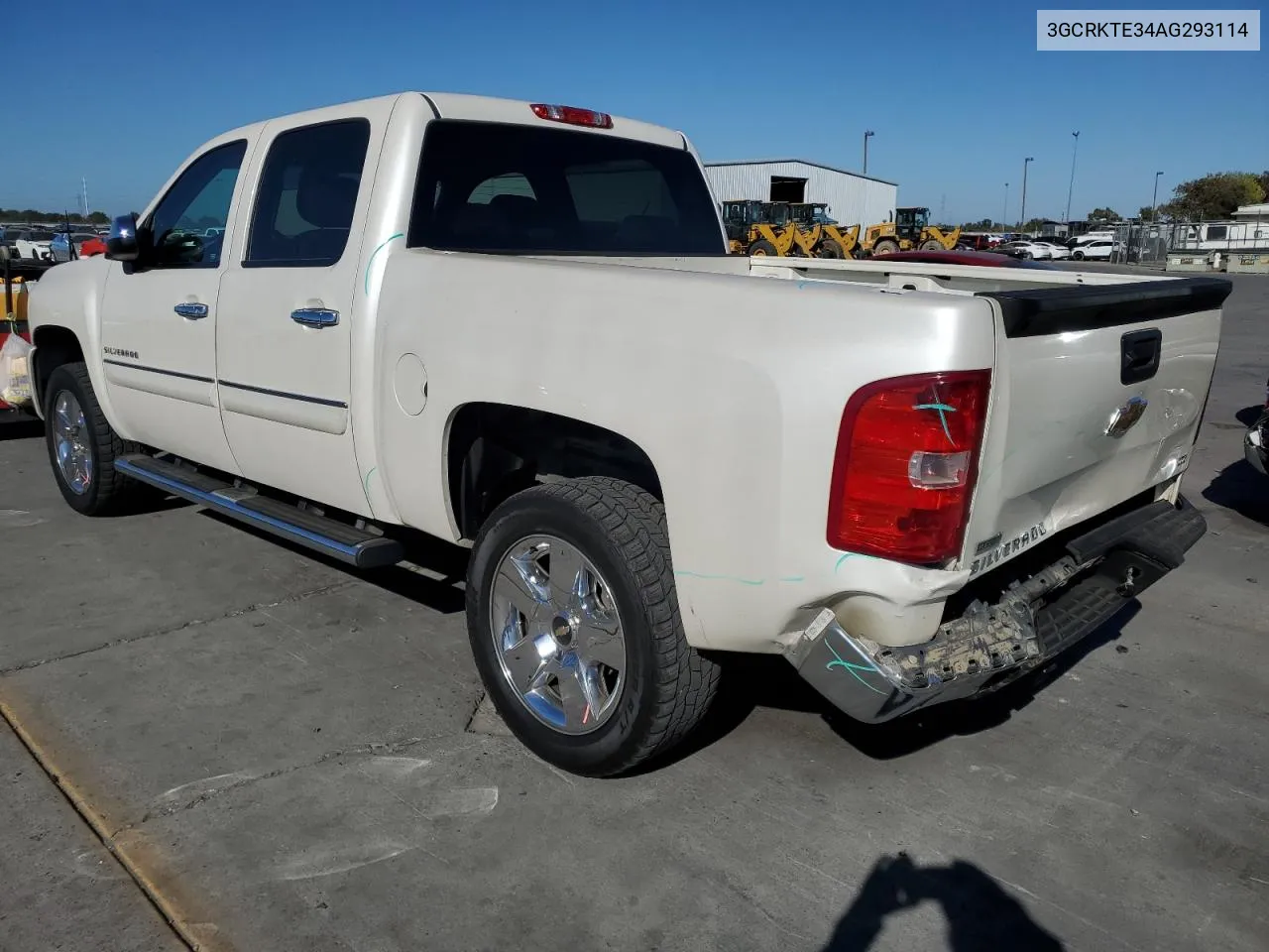 2010 Chevrolet Silverado K1500 Ltz VIN: 3GCRKTE34AG293114 Lot: 71666724