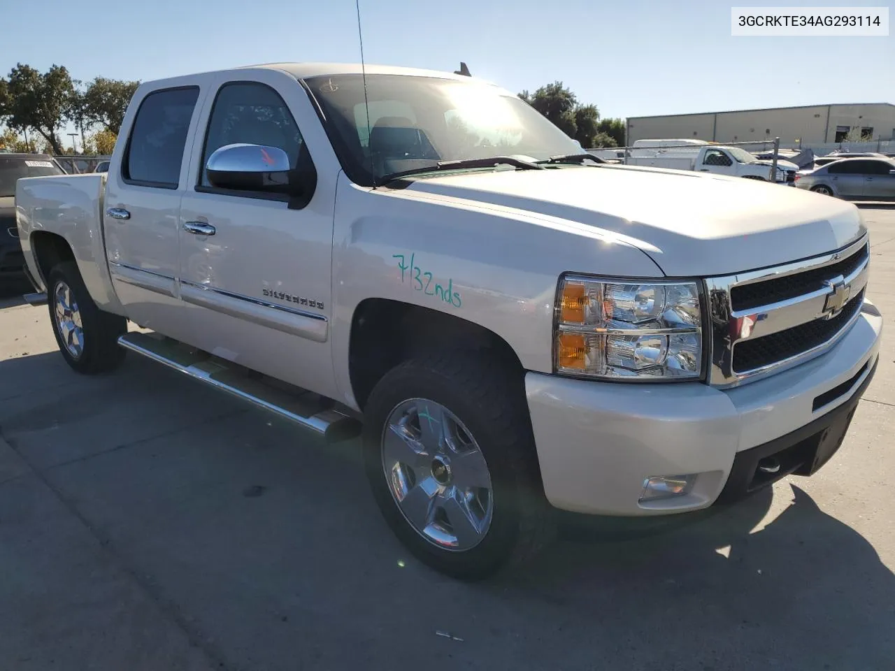 2010 Chevrolet Silverado K1500 Ltz VIN: 3GCRKTE34AG293114 Lot: 71666724