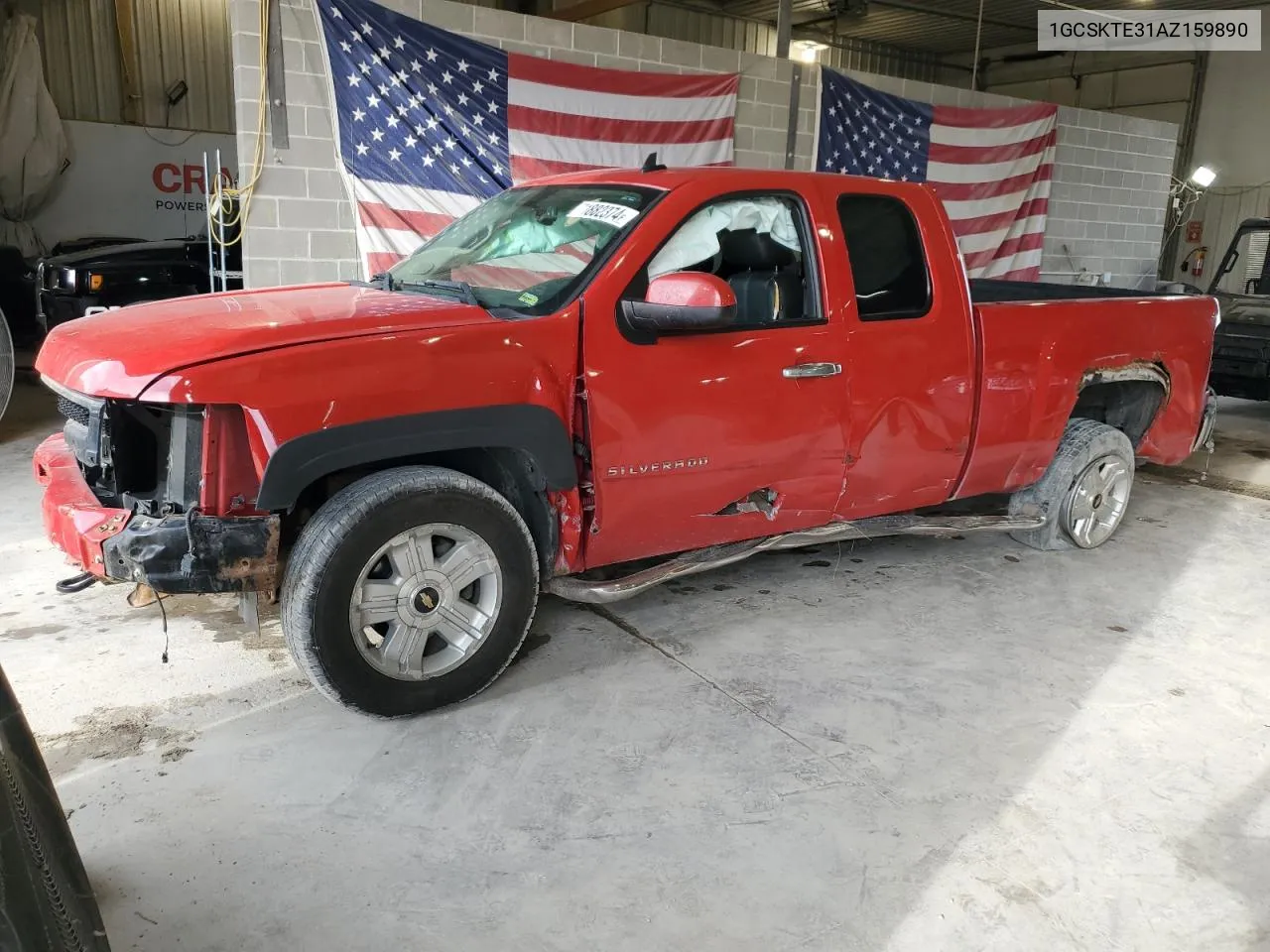 2010 Chevrolet Silverado K1500 Ltz VIN: 1GCSKTE31AZ159890 Lot: 71882374