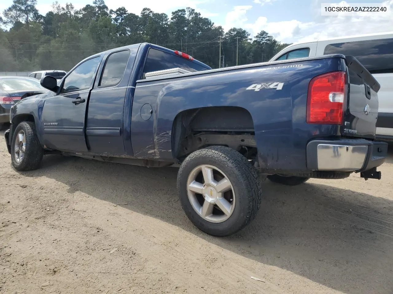 2010 Chevrolet Silverado K1500 Ls VIN: 1GCSKREA2AZ222240 Lot: 71919344