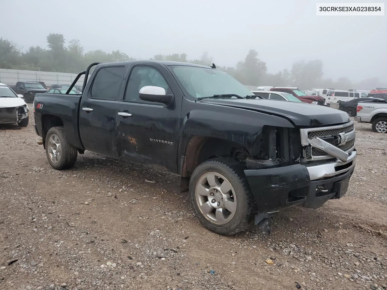 2010 Chevrolet Silverado K1500 Lt VIN: 3GCRKSE3XAG238354 Lot: 71972304