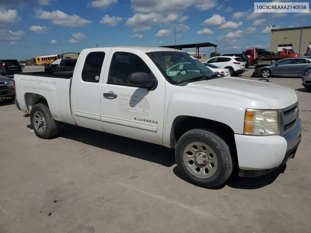 2010 Chevrolet Silverado C1500 Ls VIN: 1GCSCREAXAZ140558 Lot: 72016464