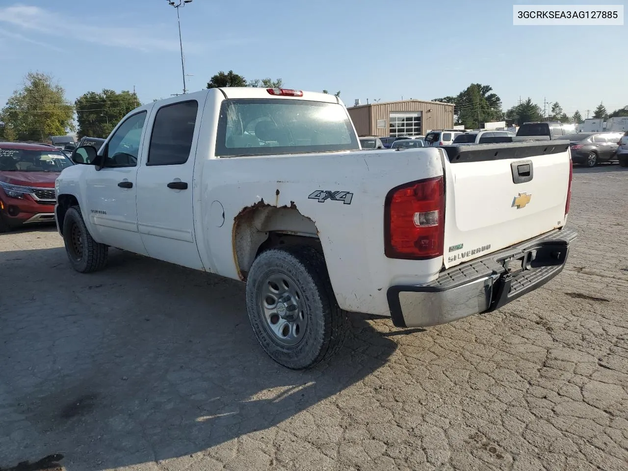 2010 Chevrolet Silverado K1500 Lt VIN: 3GCRKSEA3AG127885 Lot: 72032814